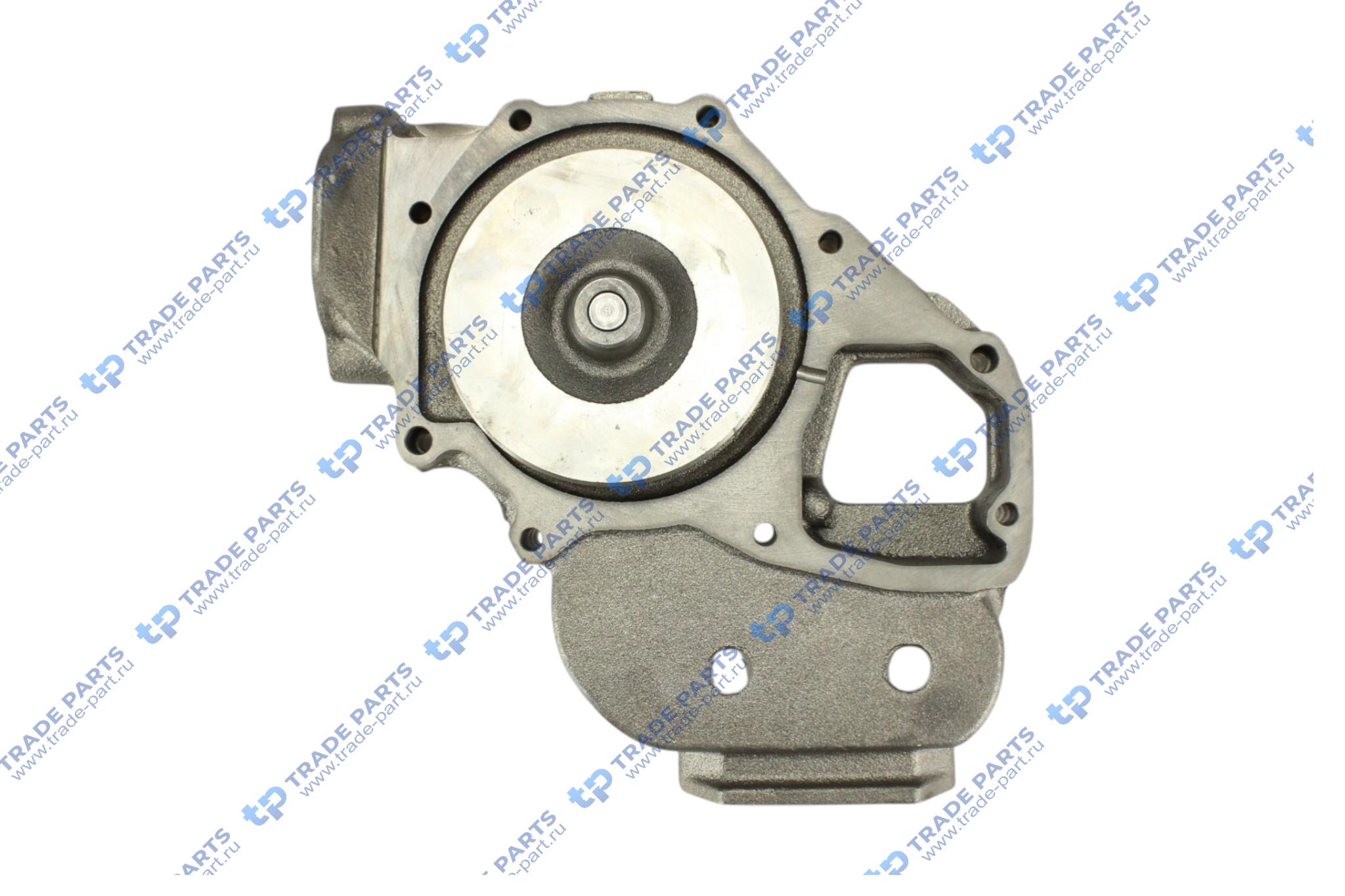 Реальная фотография насос водяной крыльчатка d135mm 2 термостата v6-12 d125/130\man d2866lf02-10/14-16/mb