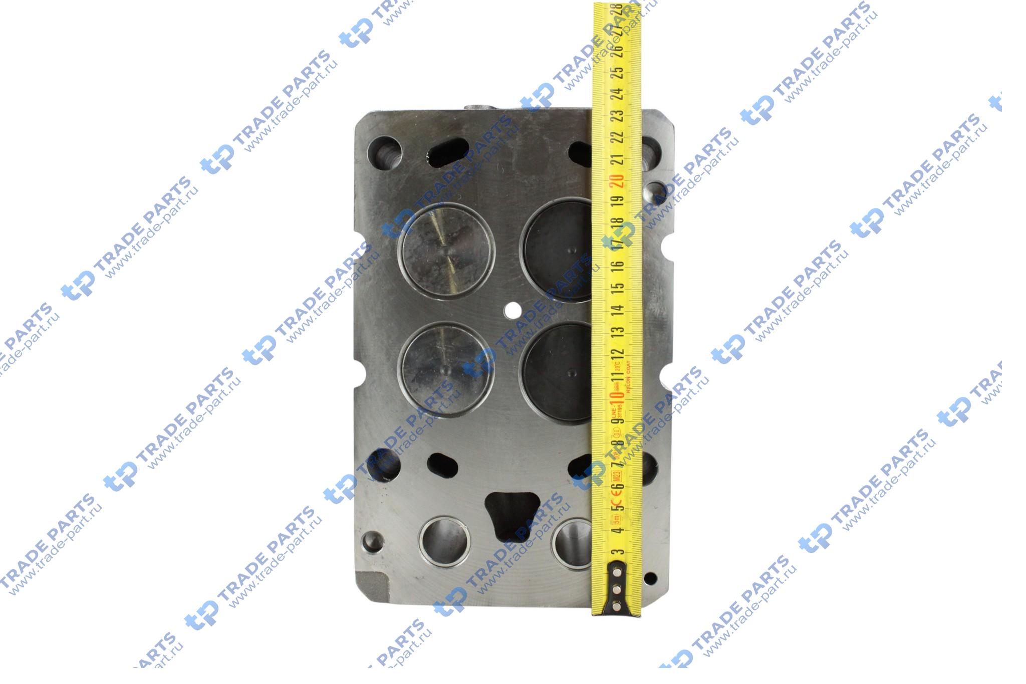 Реальная фотография головка блока цилиндра в сборе с клапанами wp12  612630040001 huatai