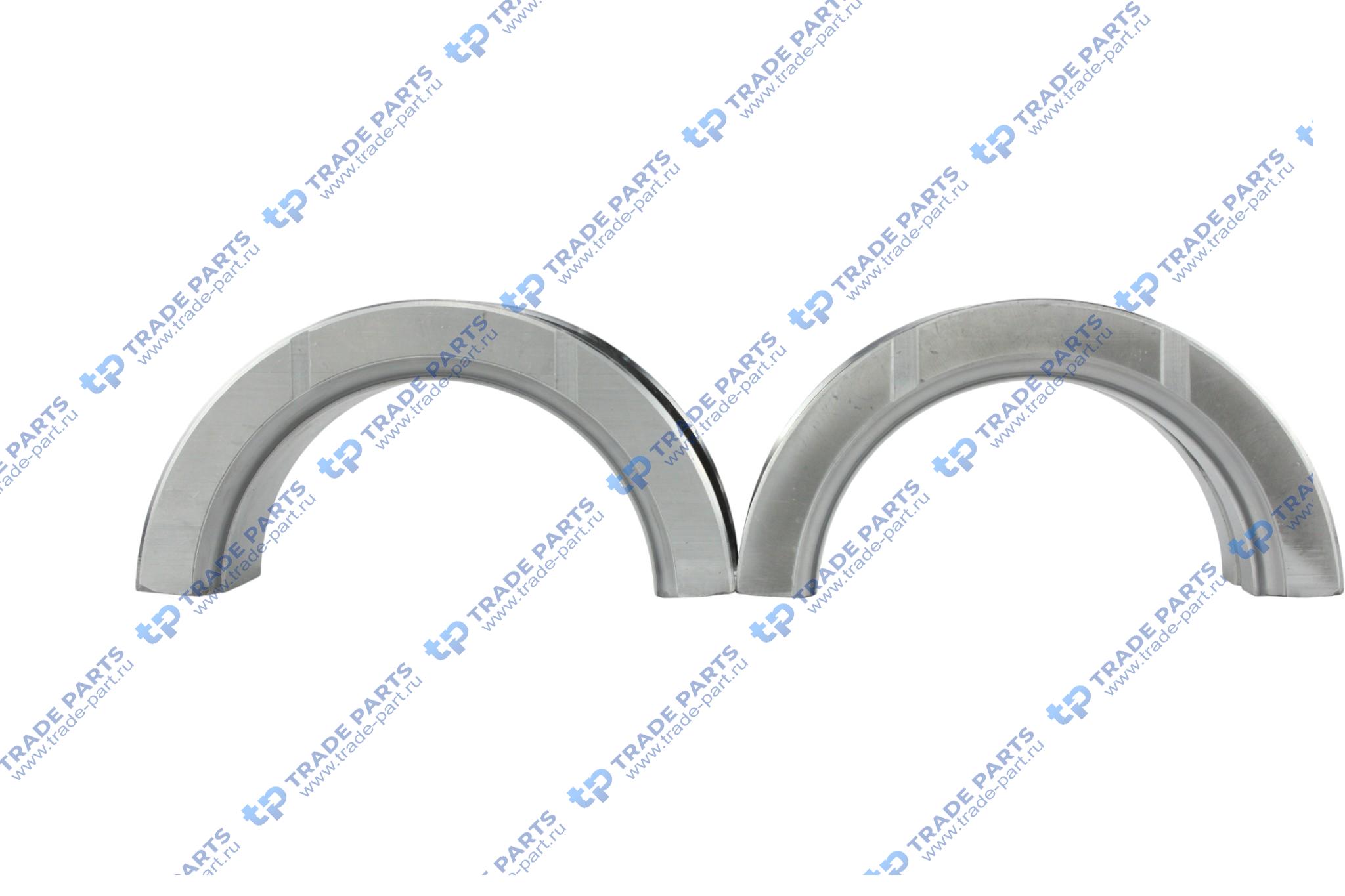 Вкладыши упорные коленвала STD (верх+низ) Shanghai D9  D02A-111-40/D02A-323-40 HUATAI