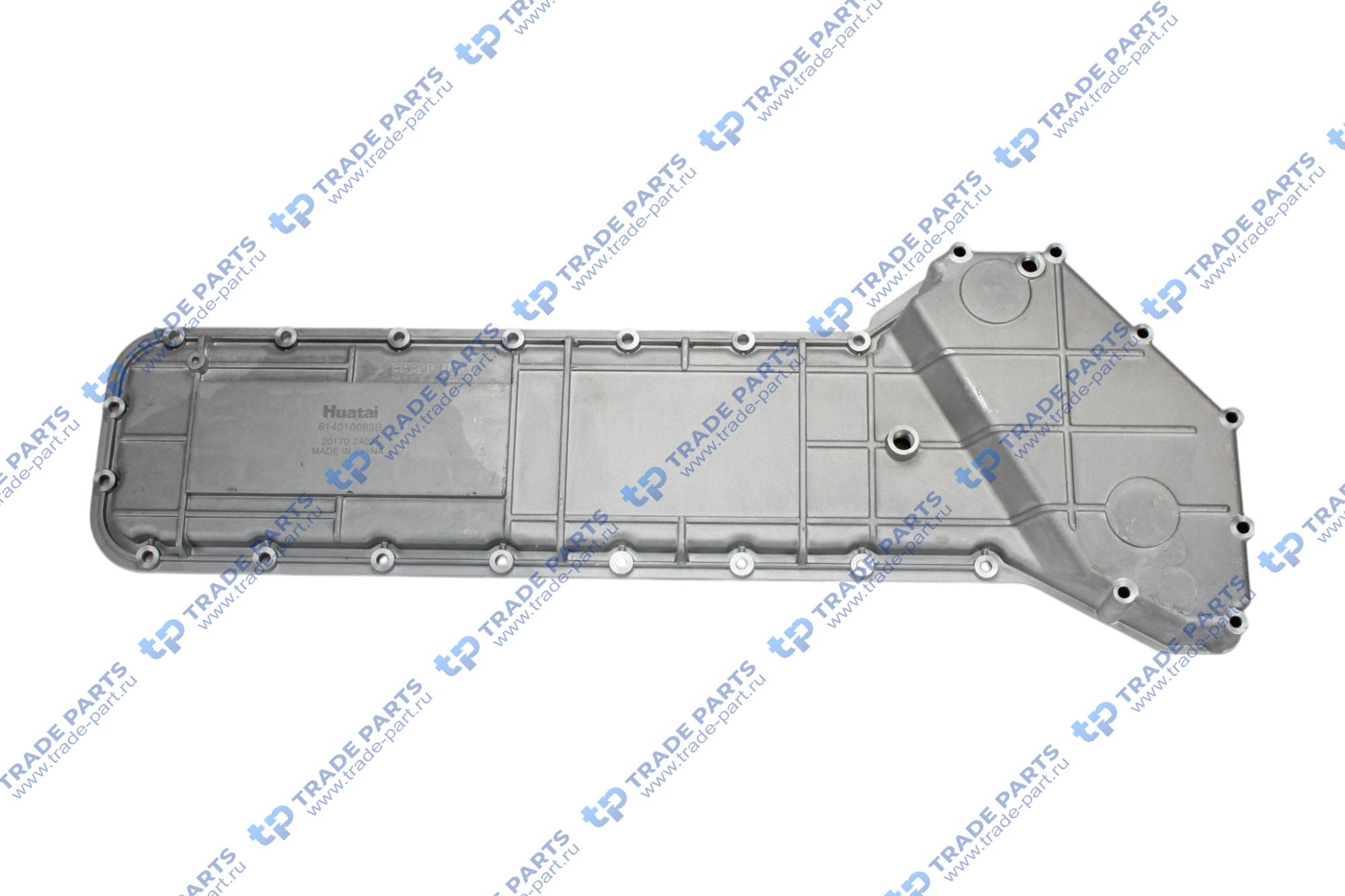 Крышка радиатора масляного WD615 ( маслоохладителя) длинная HUATAI