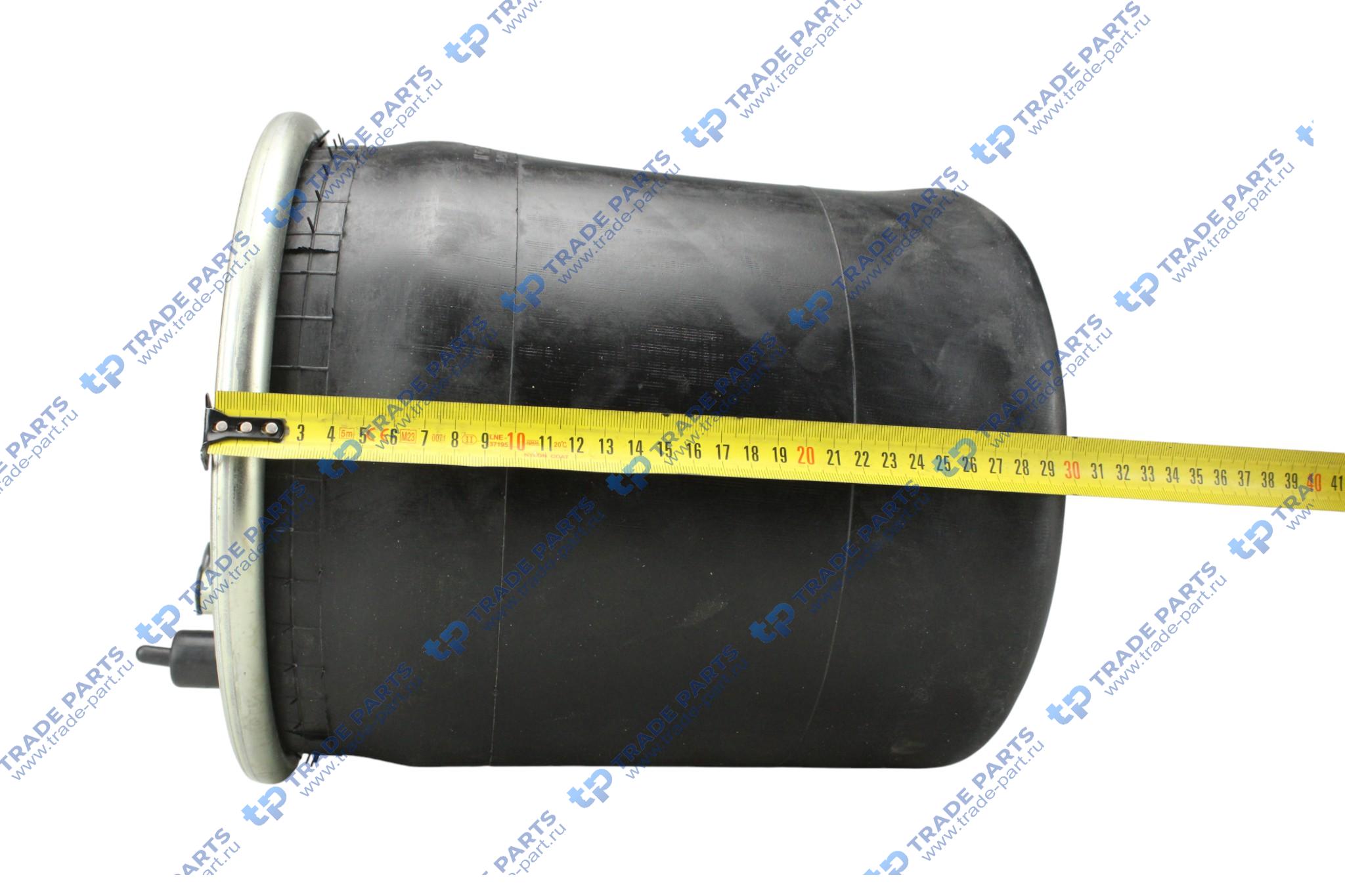 Реальная фотография пневморессора renault (со стаканом) (1шп.m16, 2шп-штуцер m16+m24мм)