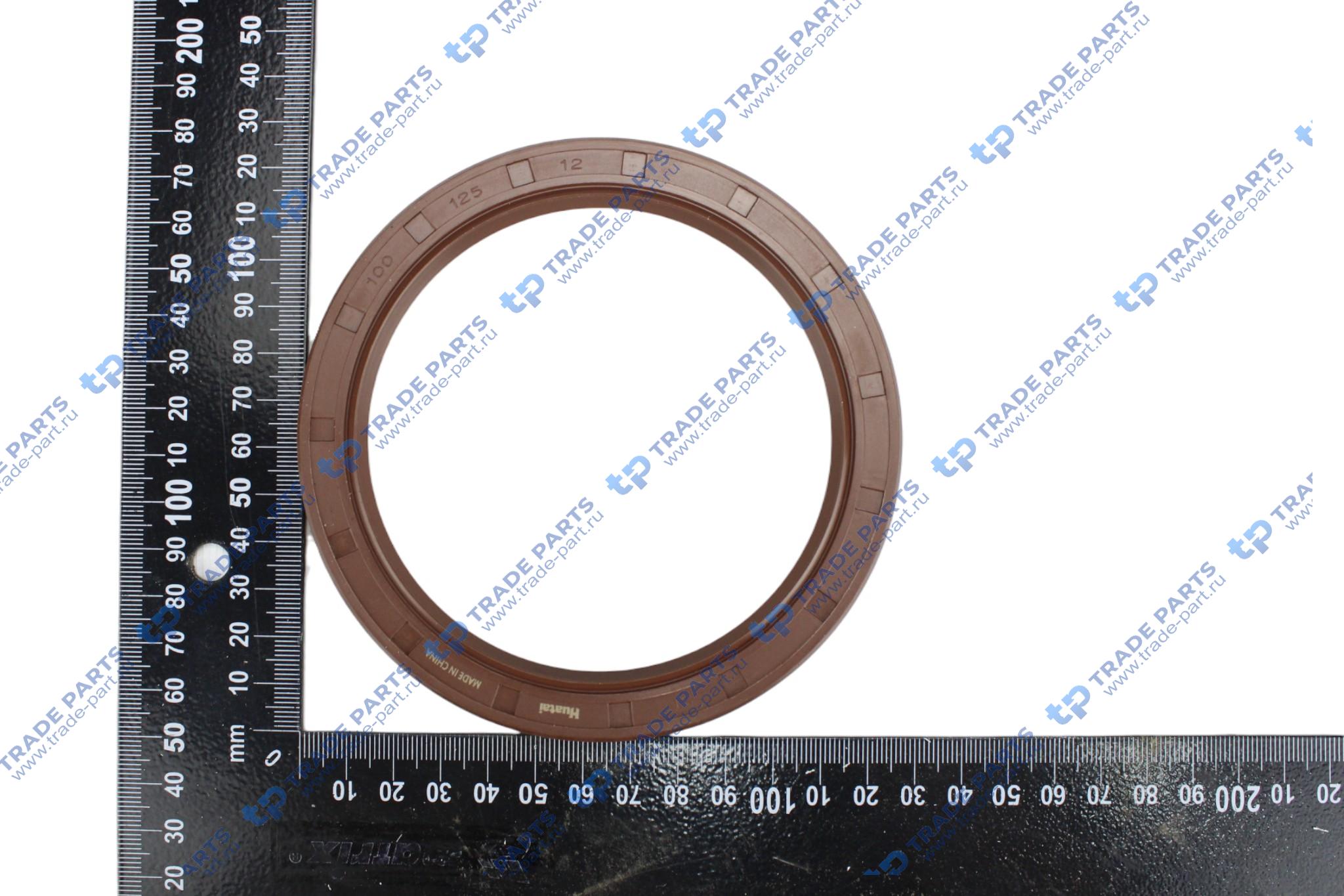 Реальная фотография сальник коленвала задний 6110/yuchai 6108  yc209-b100125pr huatai