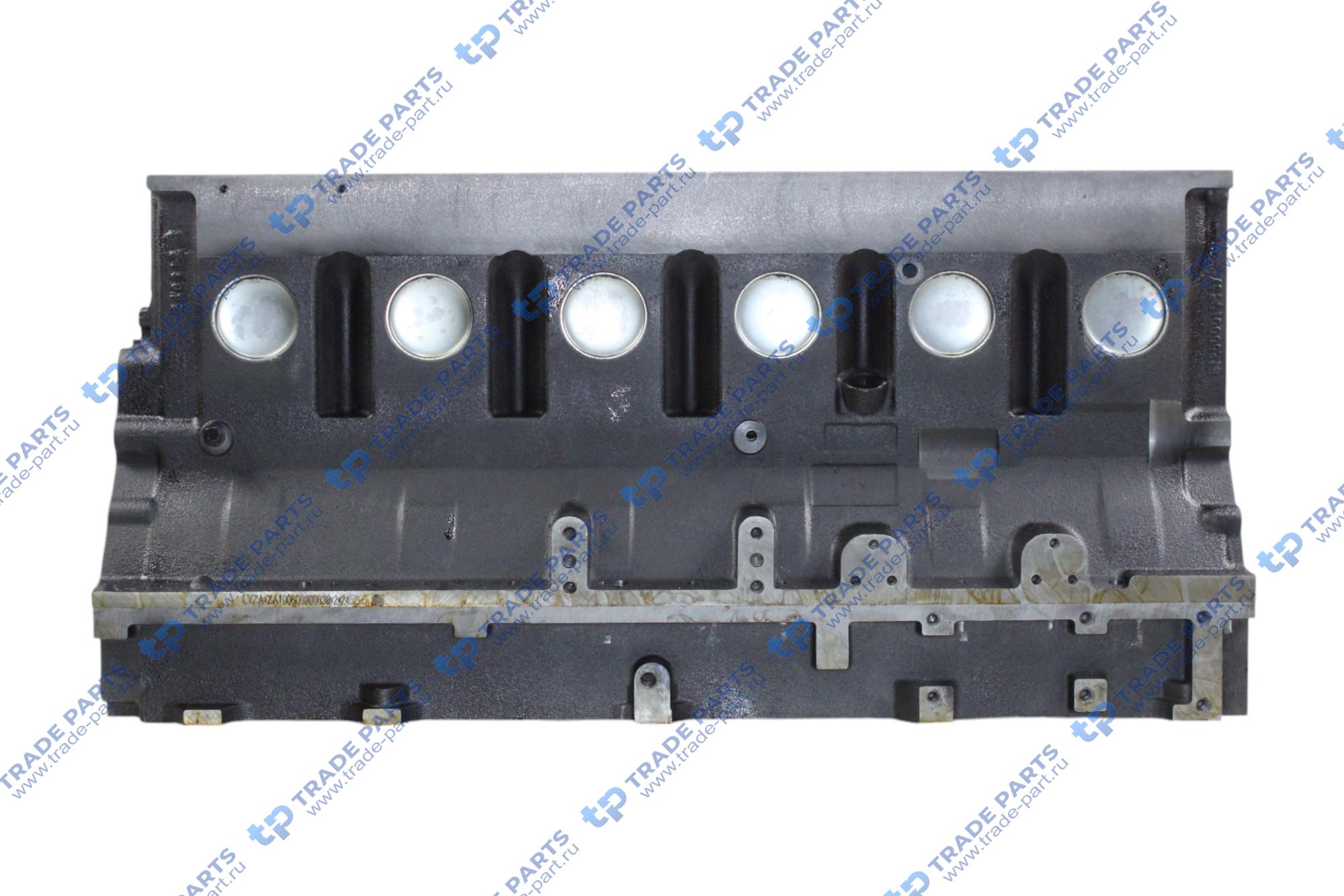 Блок цилиндров WD615 Евро2 (крышка длинная, без площадки ТНВД) HOWO 61560010095B