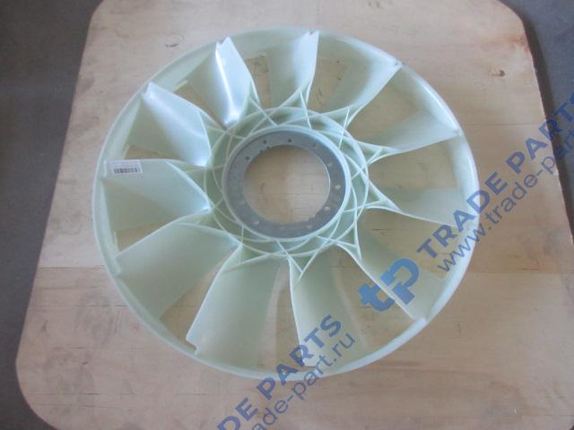 Реальная фотография крыльчатка вентилятора с ободом shaanxi x6000 дв.wp13.480e501