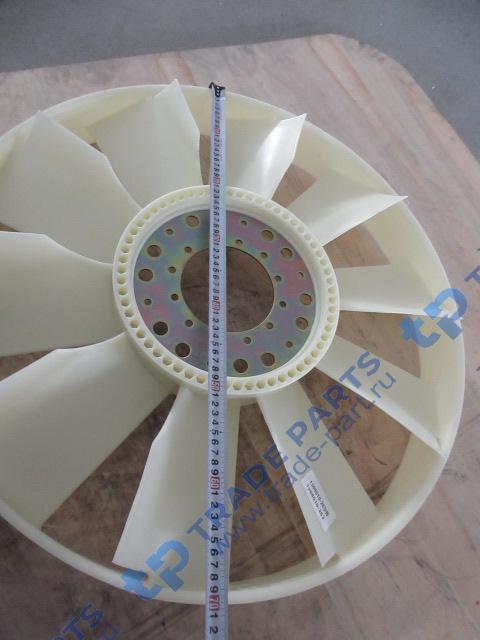 Реальная фотография крыльчатка вентилятора 10 лопастей с ободом faw 1308010-263