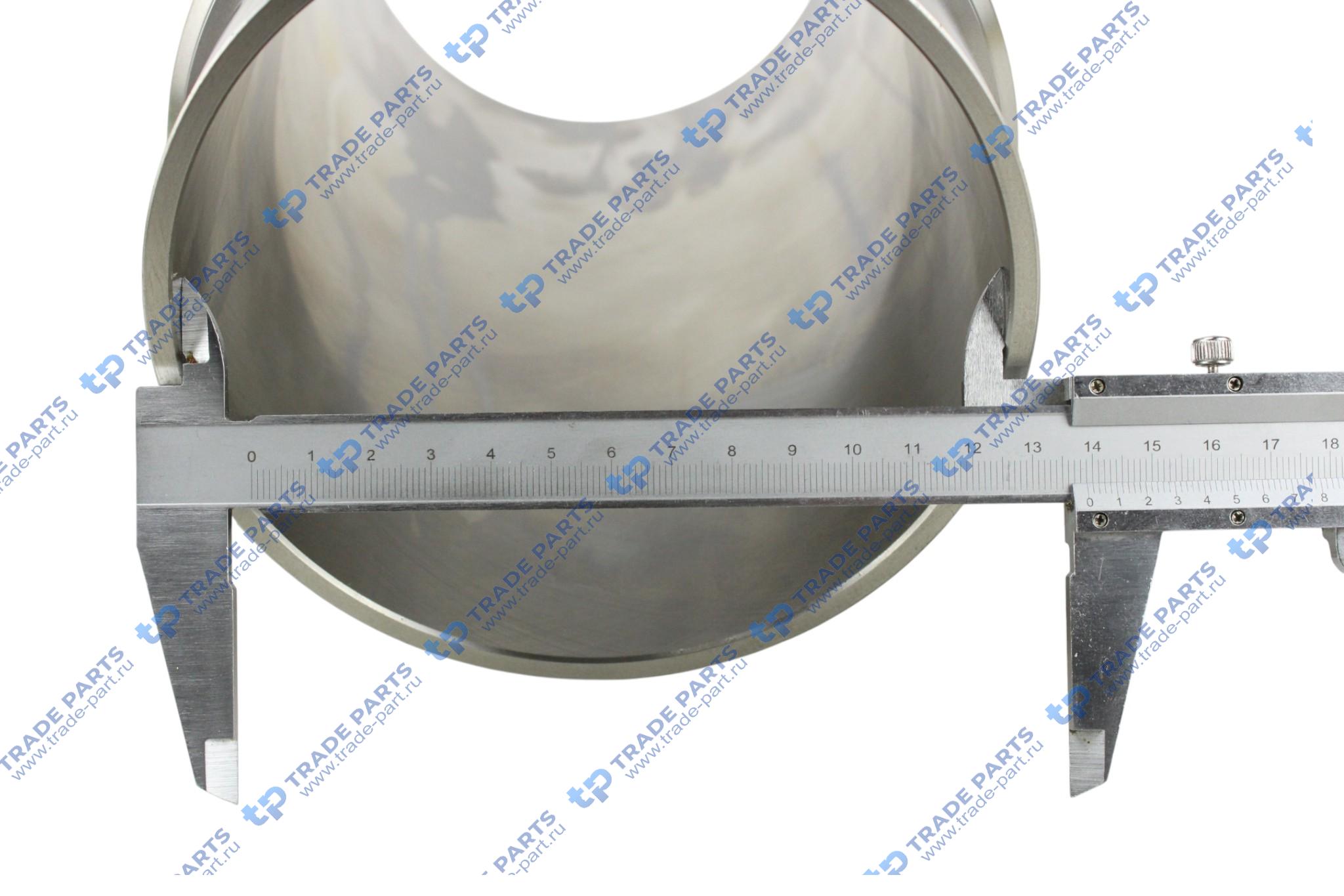 Реальная фотография гильза цилиндра a=149 c=167 l=270 h+f=11,95 (с упл. кольцами) mb om 472 la без огнеупорного кольца