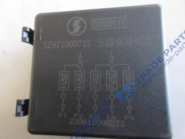 Реальная фотография блок предохранителей shaanxi sz971000712