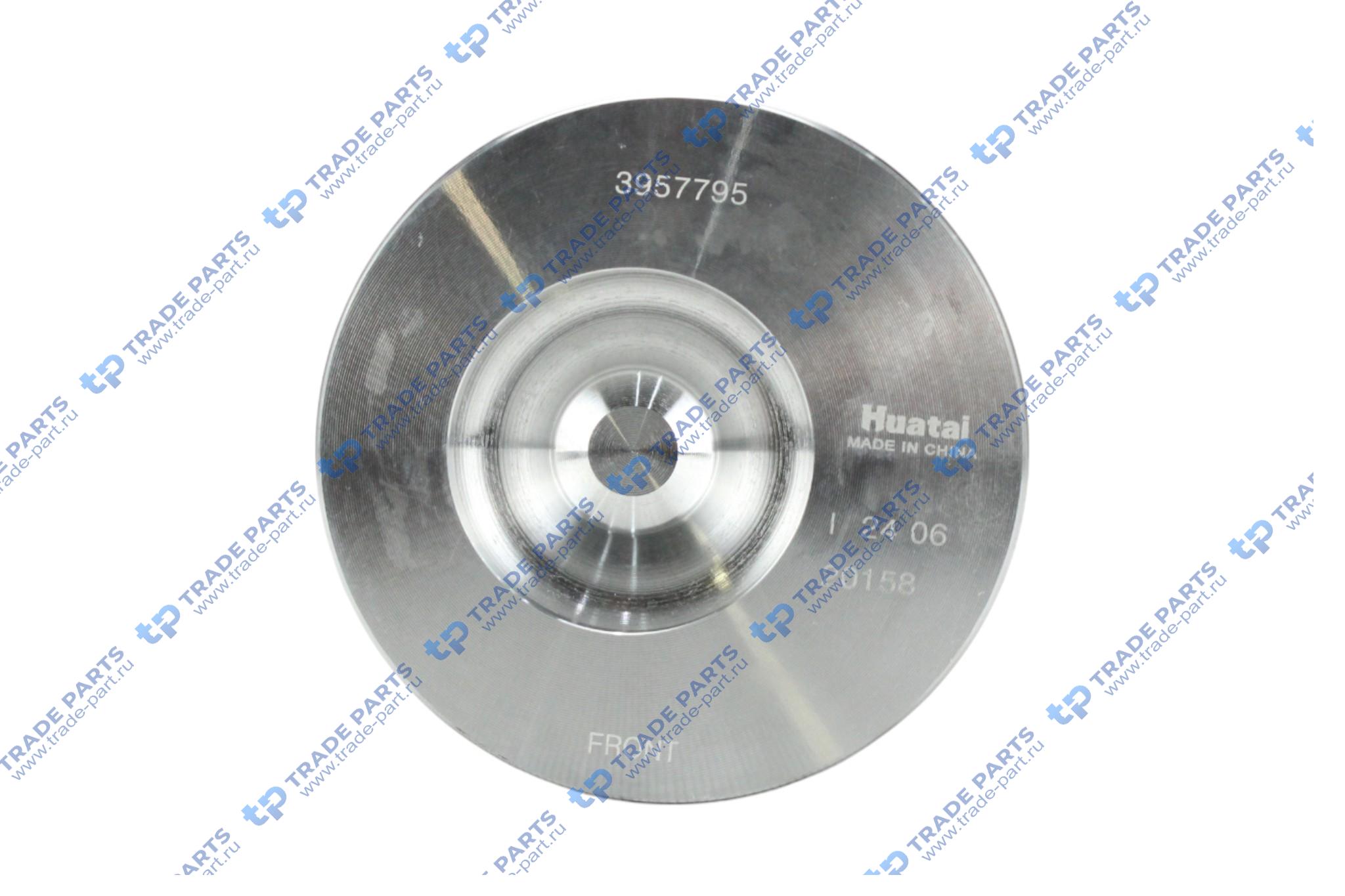 Реальная фотография поршень (в сборе) cummins 4-6bt,eqb 3957797 huatai