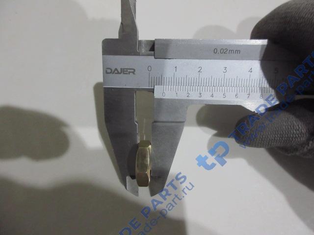 Реальная фотография гайка м22х1,5 тонкая шестигранная faw j6 качество о