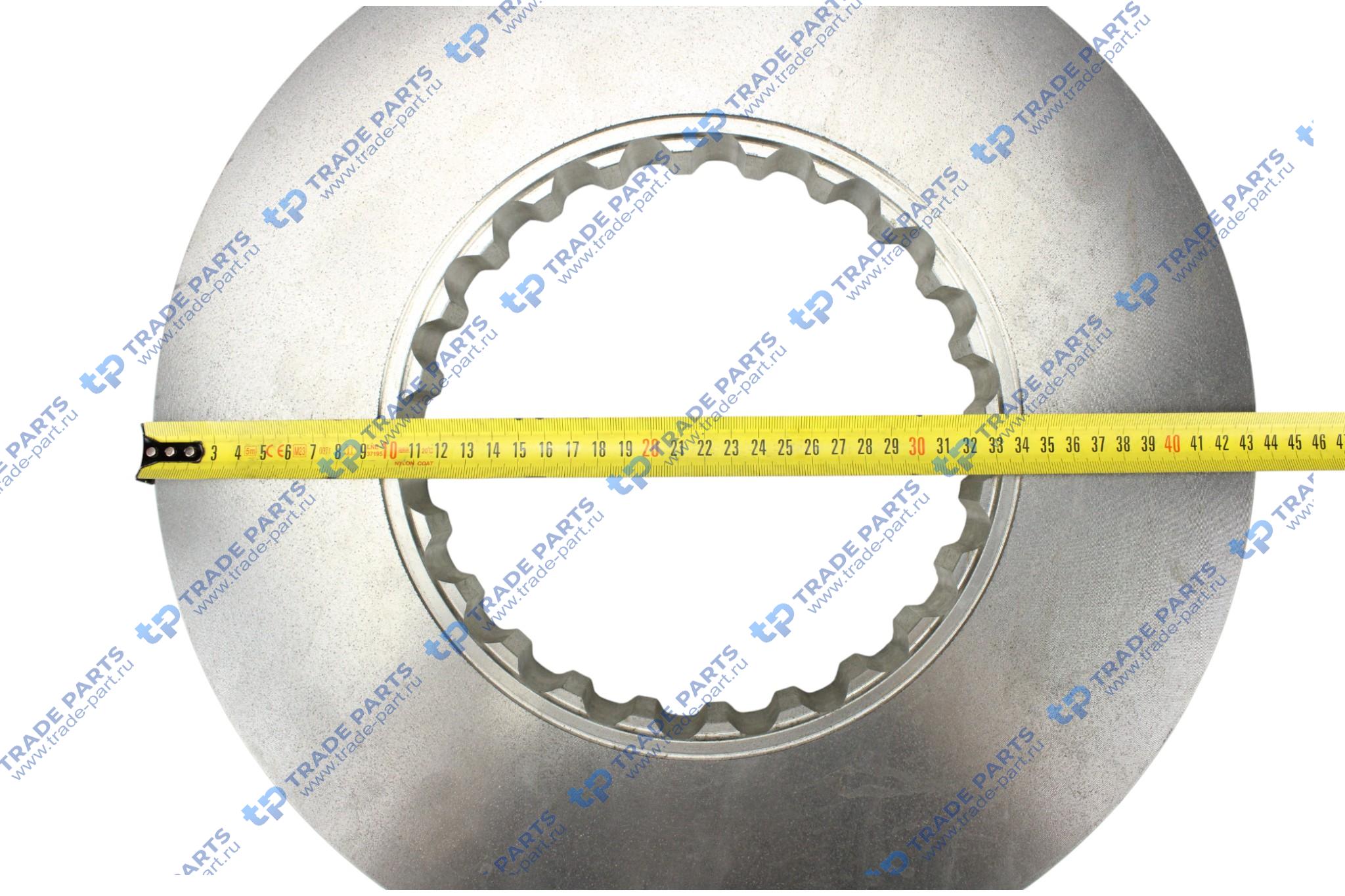 Реальная фотография диск тормозной volvo fh,fm передний/задний  пр-во турция