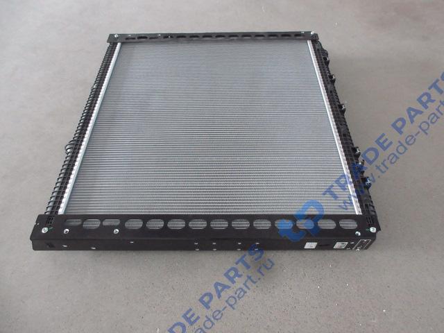 Реальная фотография радиатор охлаждения в сборе shacman x6000 dz9h389532002/dz9h389530013