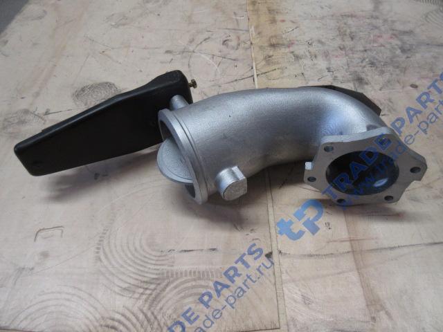 Реальная фотография тормоз горный в сборе с трубой c7h max угловой mc13