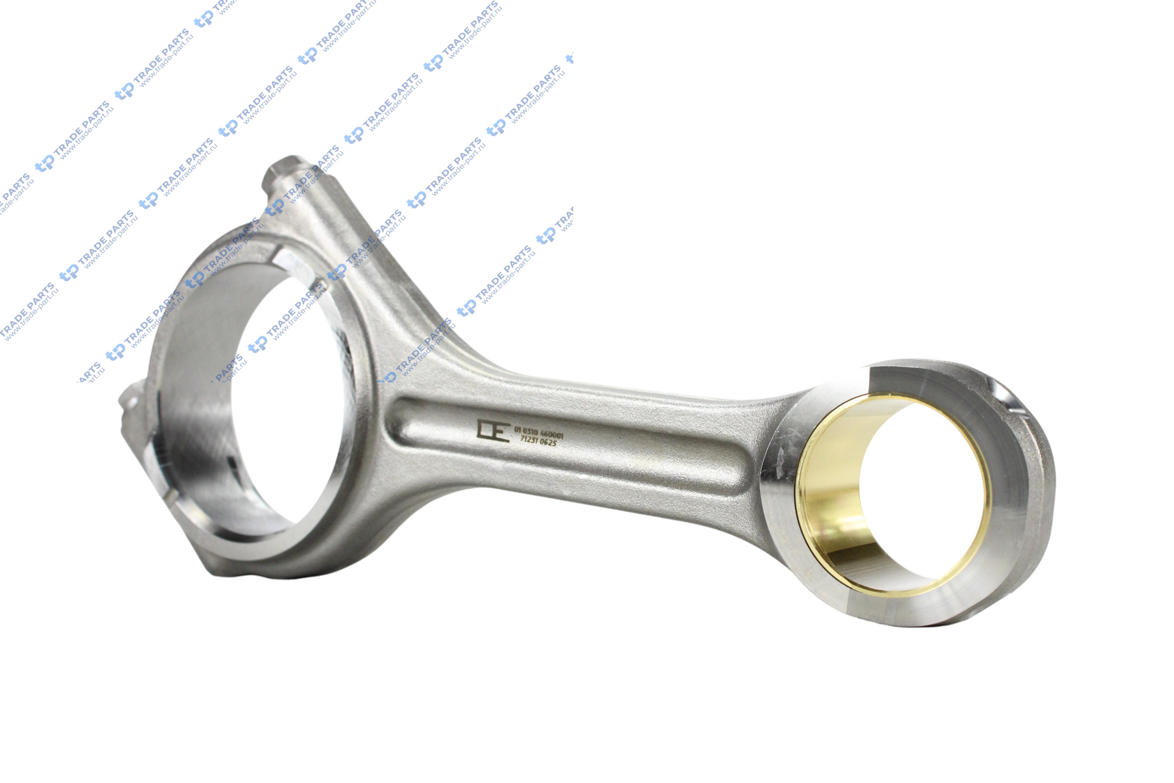 Реальная фотография шатун r6 om457/460 mb actros/antos/arocs/axor/setra s 400/500(ломаный)