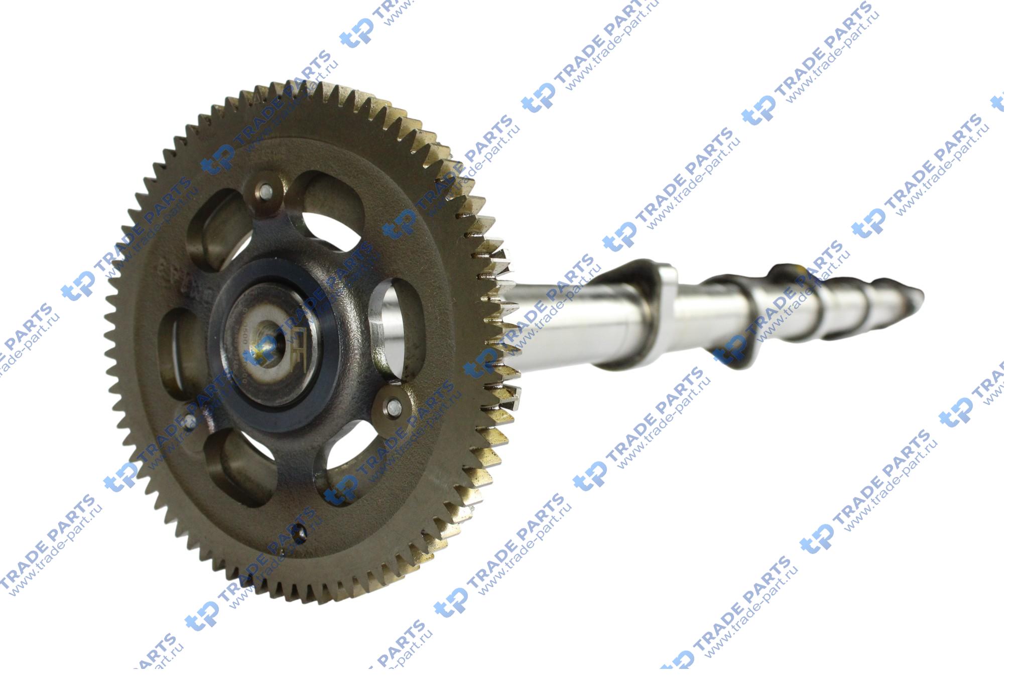 Реальная фотография распредвал с шестерней впускной mb om 470 la