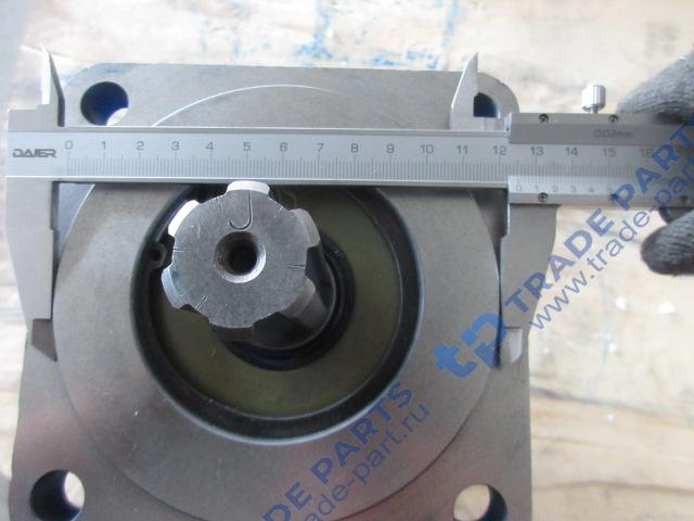 Реальная фотография насос гидравлический сдвоенный 6 шлицов 4120000171 xcmg