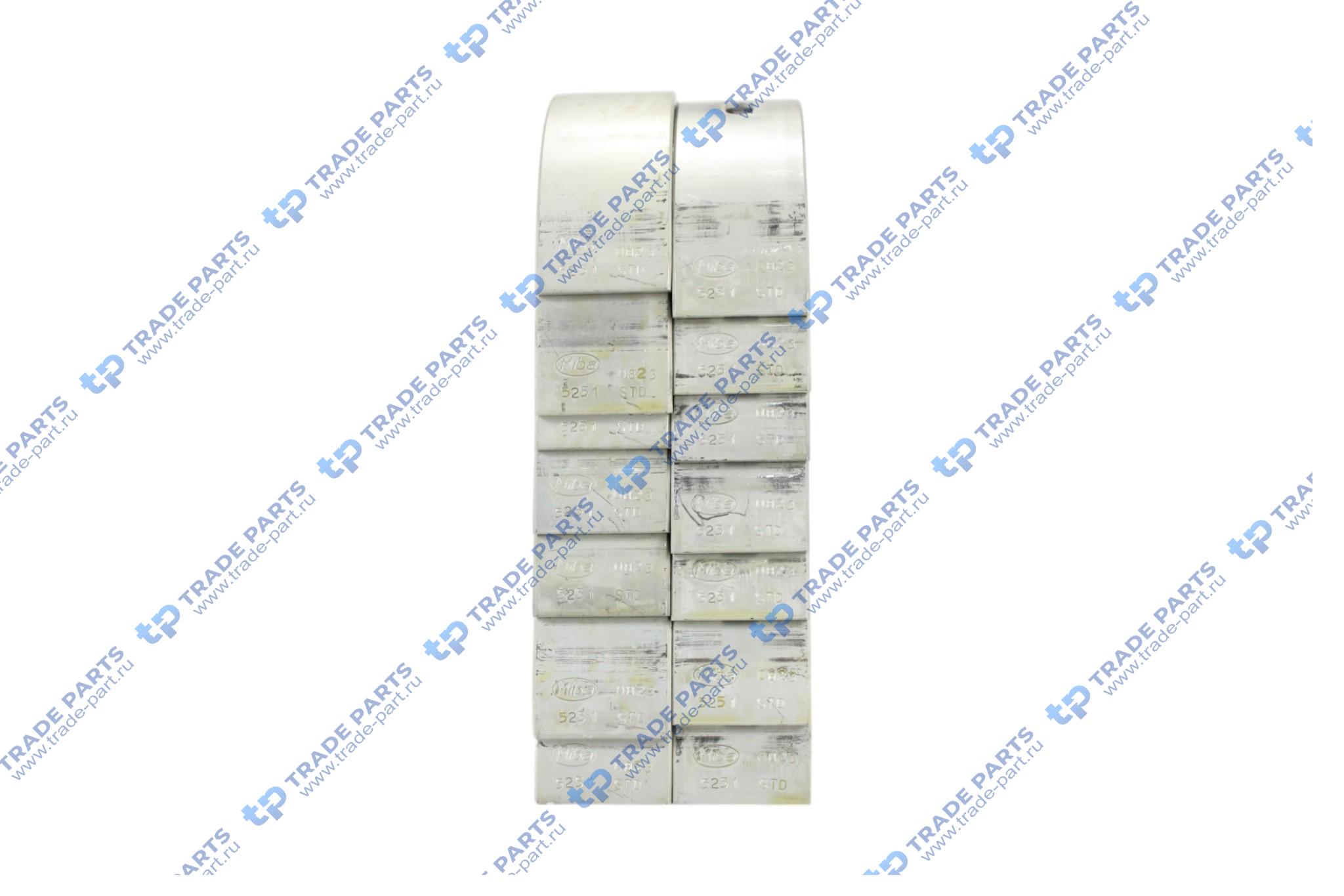 Вкладыши коренные к-т на 6 цил.STD MB ATEGO/AXOR/CITARO/CONECTO/ECONIC/FREIGHTL/O500