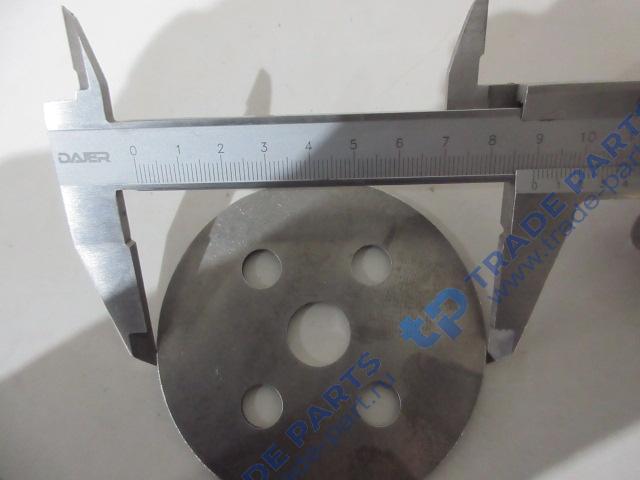 Реальная фотография шайба упорная промежуточной шестерни грм (4 отверстия) faw j6 качество о