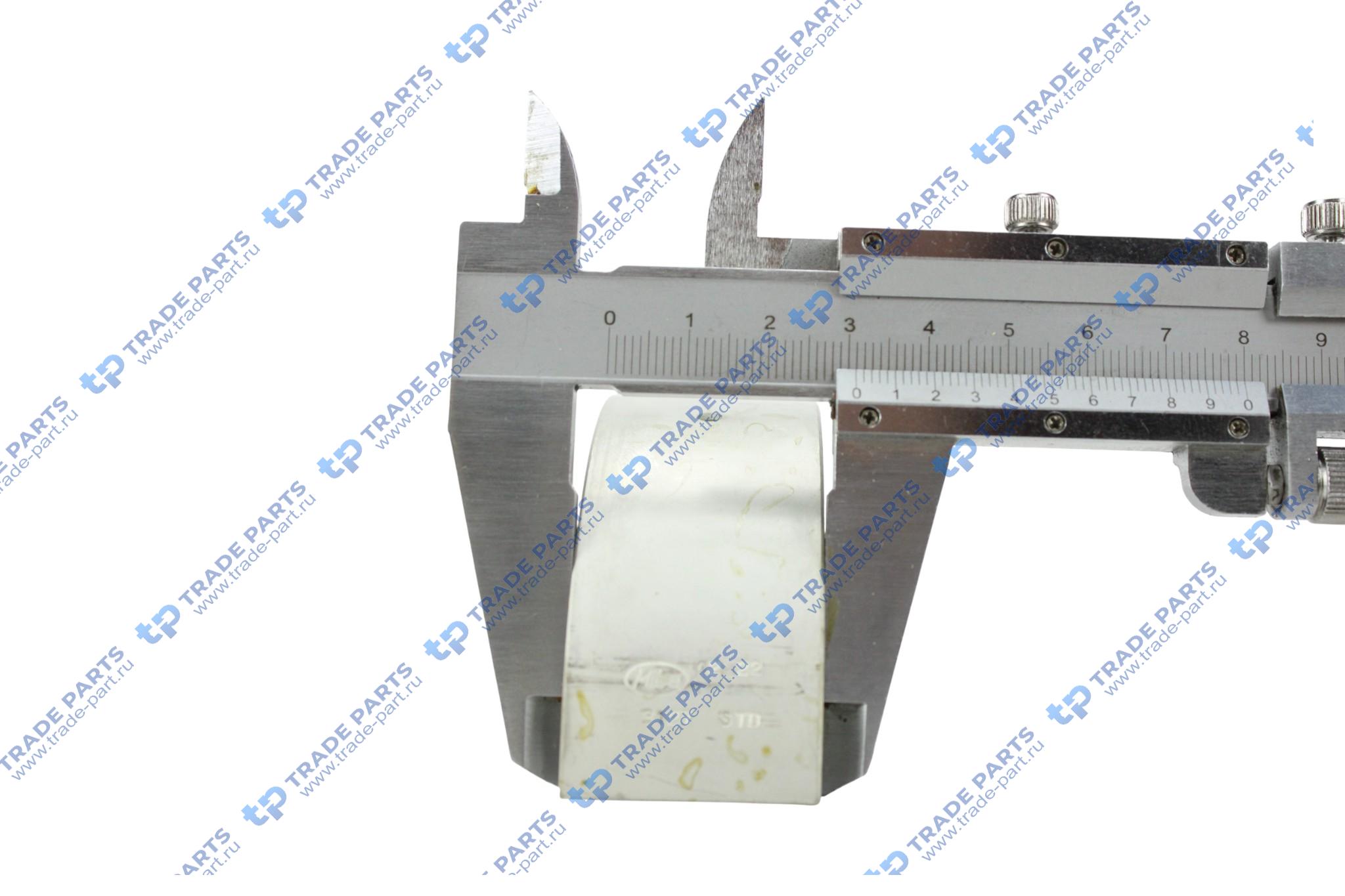 Реальная фотография вкладыши шатунные (пара) std 401-444 man дв. d2840-42. mb 443