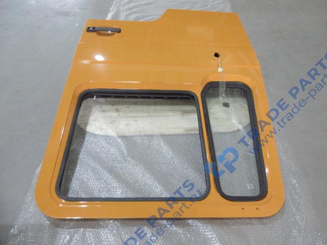 Реальная фотография дверь левая оранжевая в сборе (облицовка f3000)