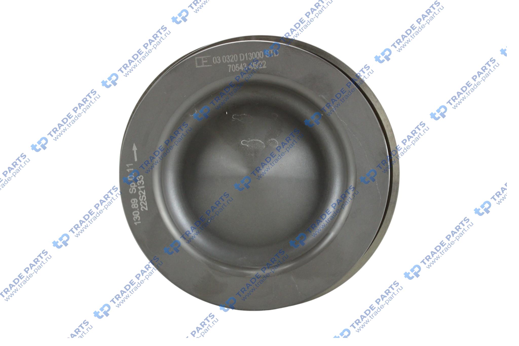 Реальная фотография поршень двигателя volvo d13a d131.0 std euro 4/5