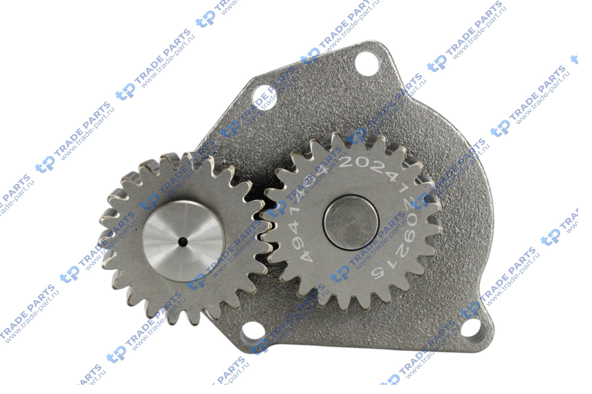 Реальная фотография насос масляный cummins isle 8.9