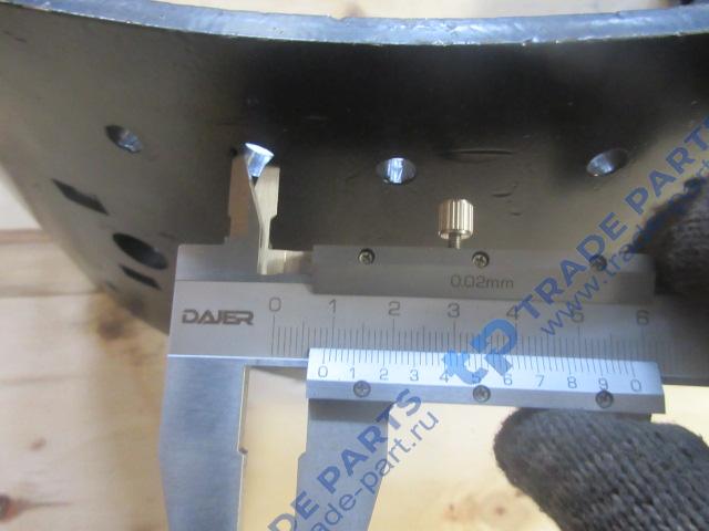 Реальная фотография колодка тормозная передней оси (14 отв., без накладок) для faw j6