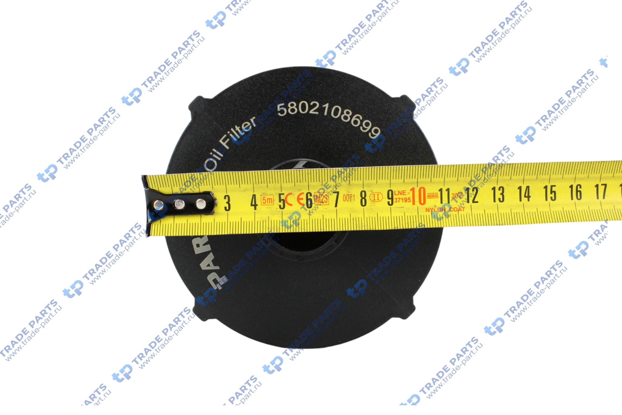 Реальная фотография фильтр масляный камаз-54901, iveco stralis cursor 11