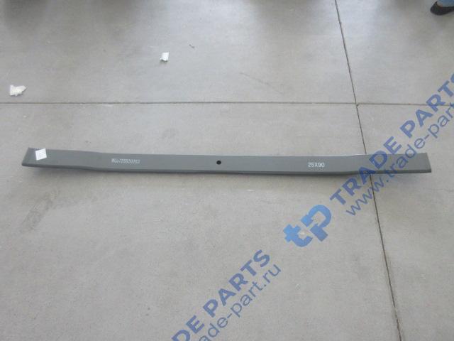 Реальная фотография лист задней рессоры ns-07 №1 со ступенькой