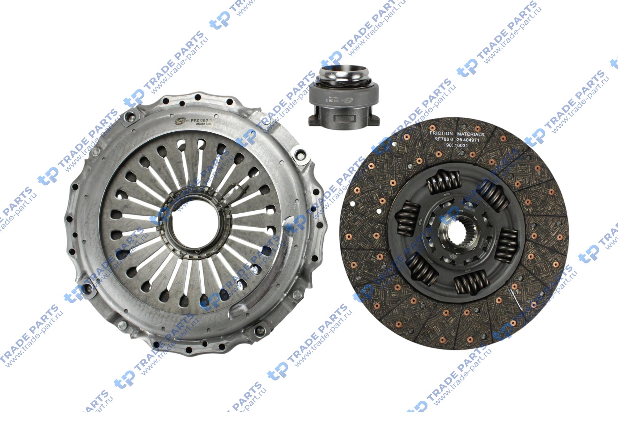 Комплект сцепления Scania DC9/11/12,DSC9/11/12/14,DT12 GRS920 R (K432-33/35/39) 430 mm.