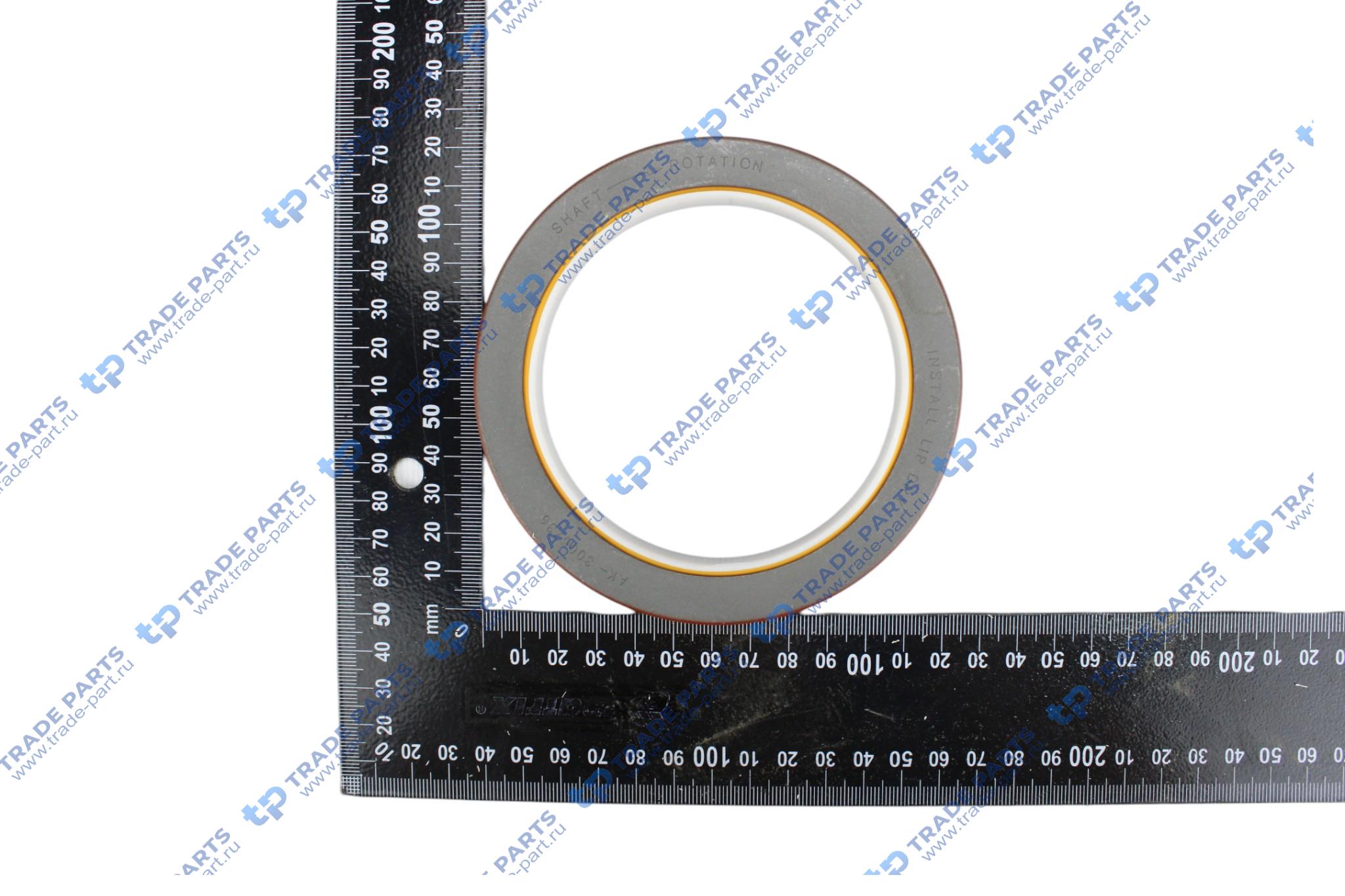 Реальная фотография сальник коленвала передний nt855  3006736 huatai