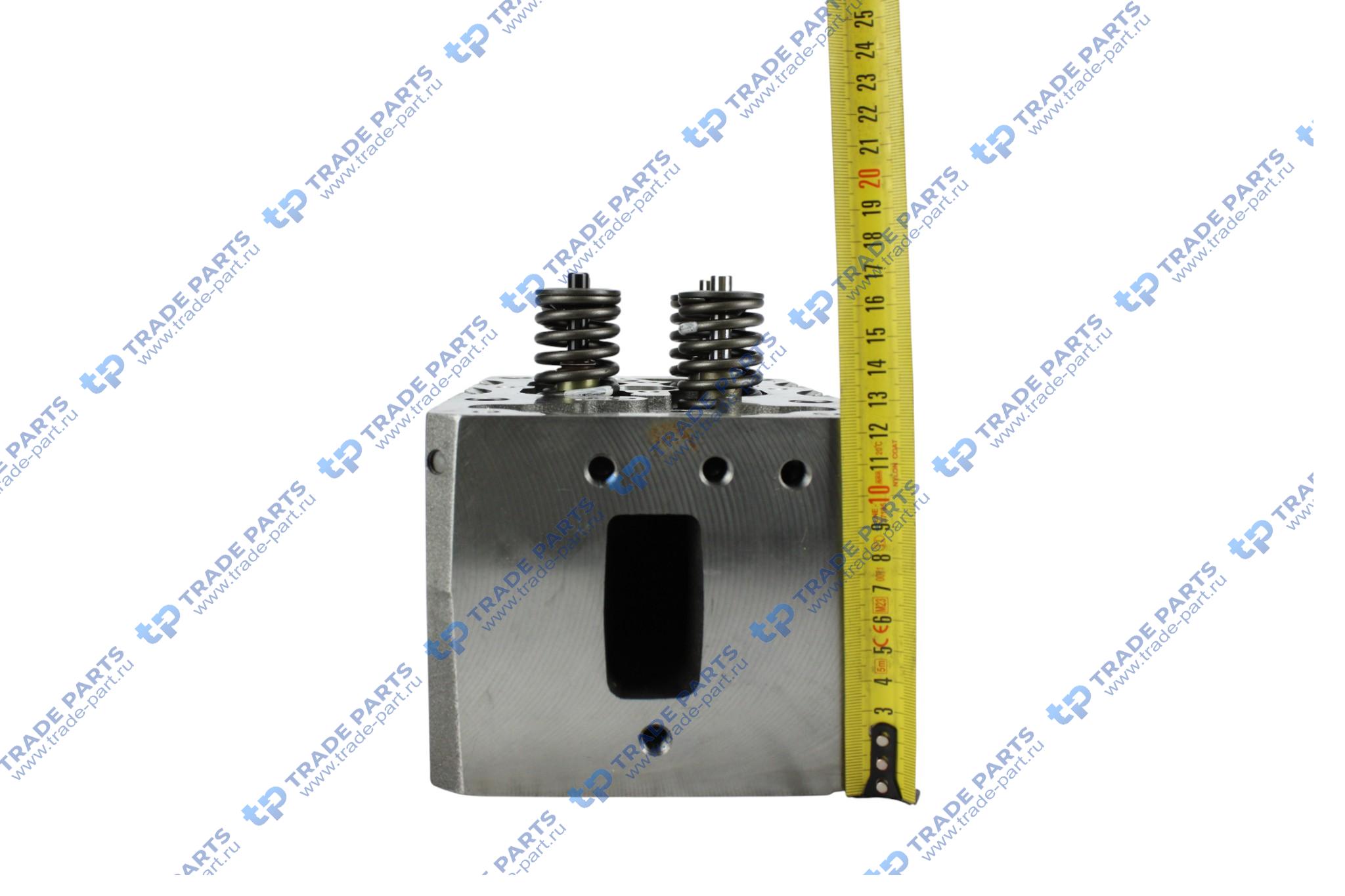 Реальная фотография головка блока цилиндра в сборе с клапанами wp13  1000928221 huatai