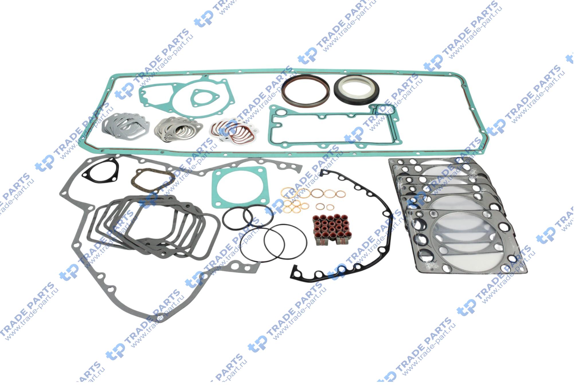 Реальная фотография полный комплект прокладок с уплотнением клапанной системы, с уплотнительным кольцом вала - коленчаты