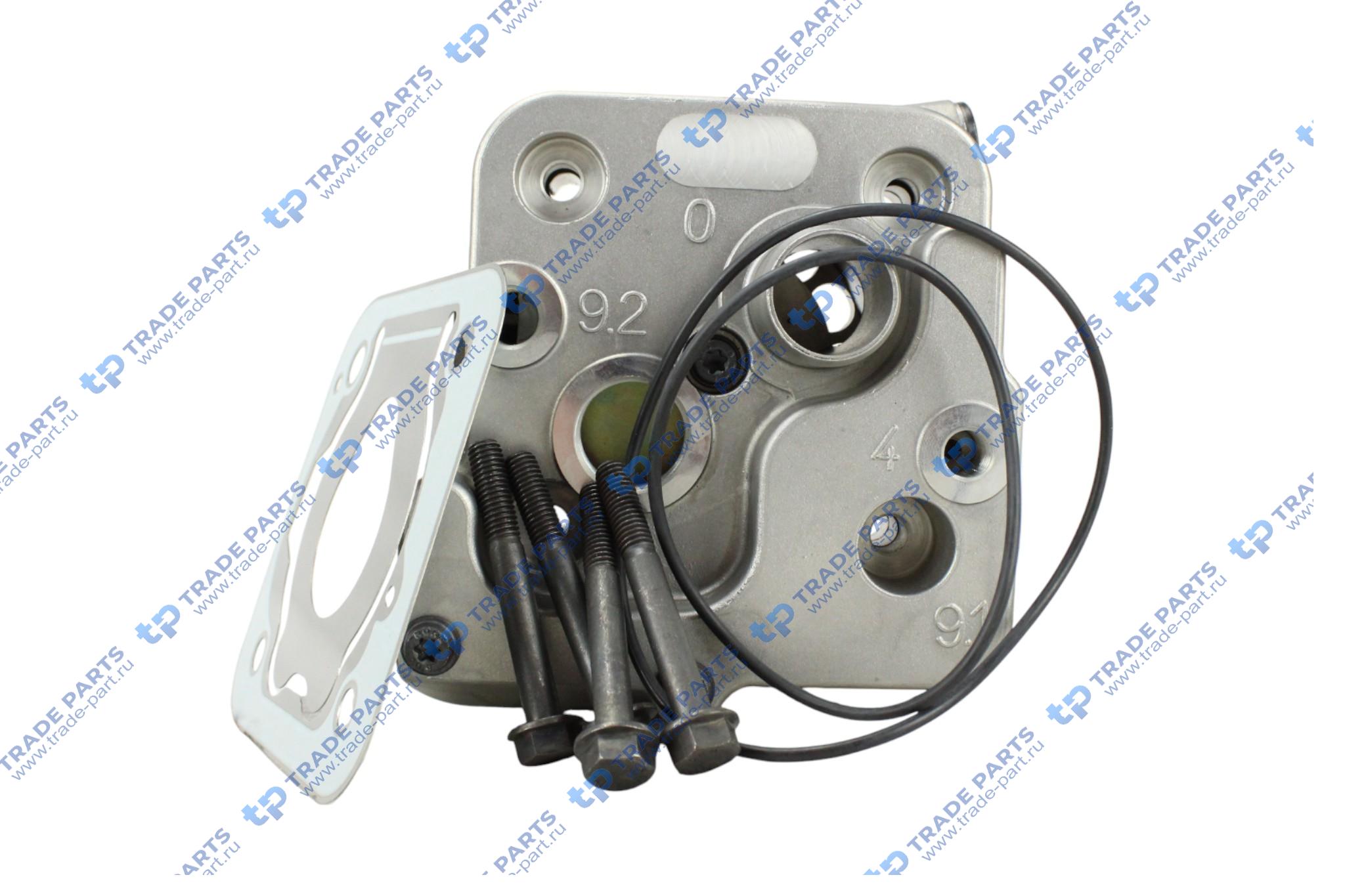 Реальная фотография ремкомплект компрессора гбц, прокладка,болты,уплотнители 2х цилиндр. mb actros/axor