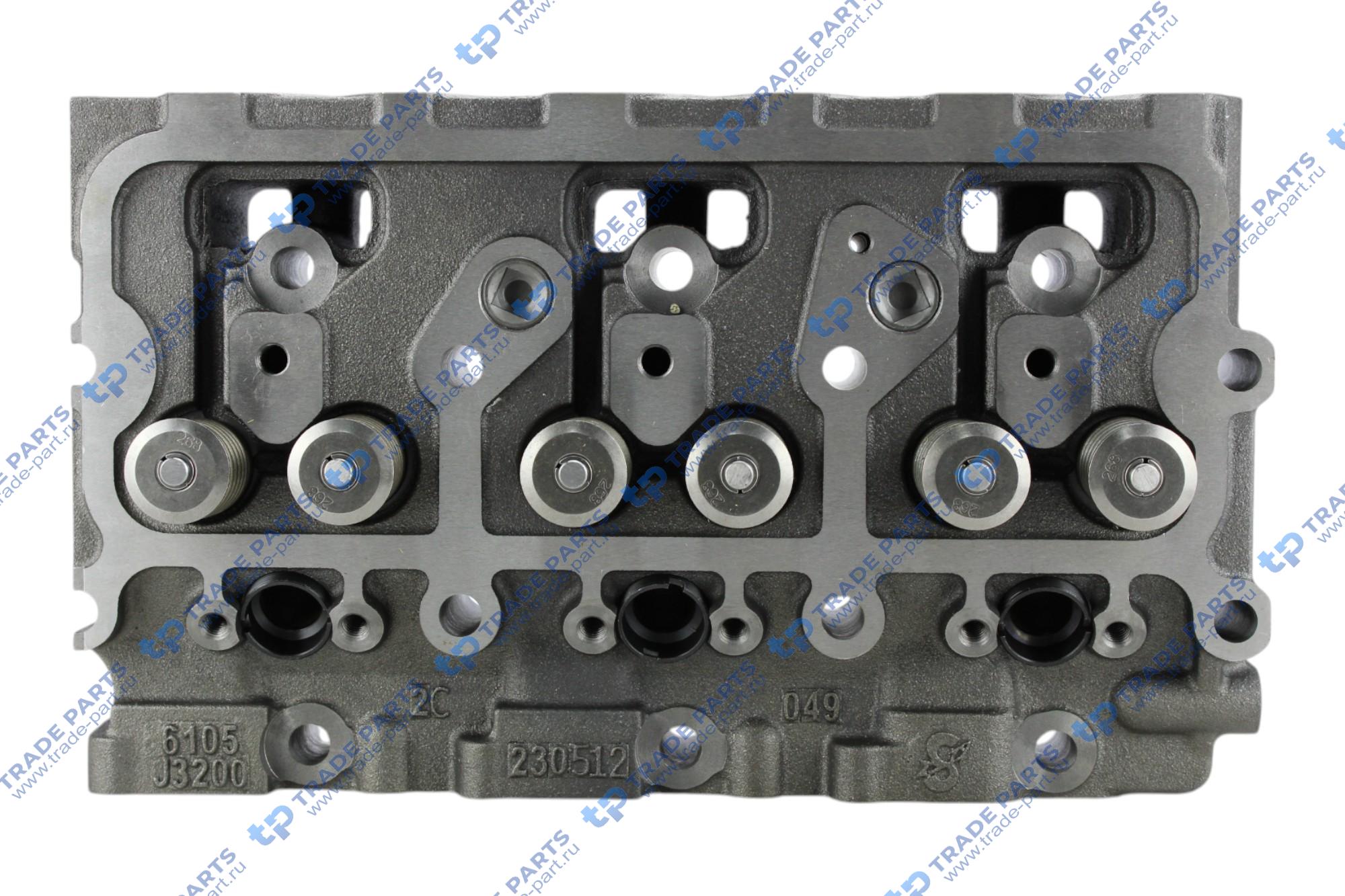 Головка блока задняя B3200-1003016A (с клапанами) турбовый