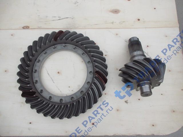 Реальная фотография главная пара конических шестерен i=2,846, z=37:13 shacman x6000