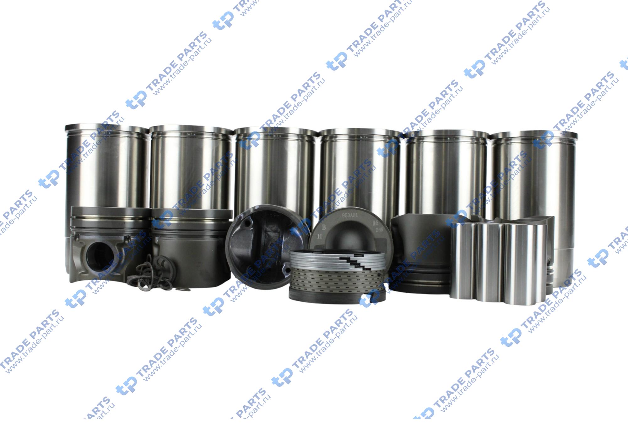 Реальная фотография поршневая группа  deutz 226bl/wp6g  13038398 huatai