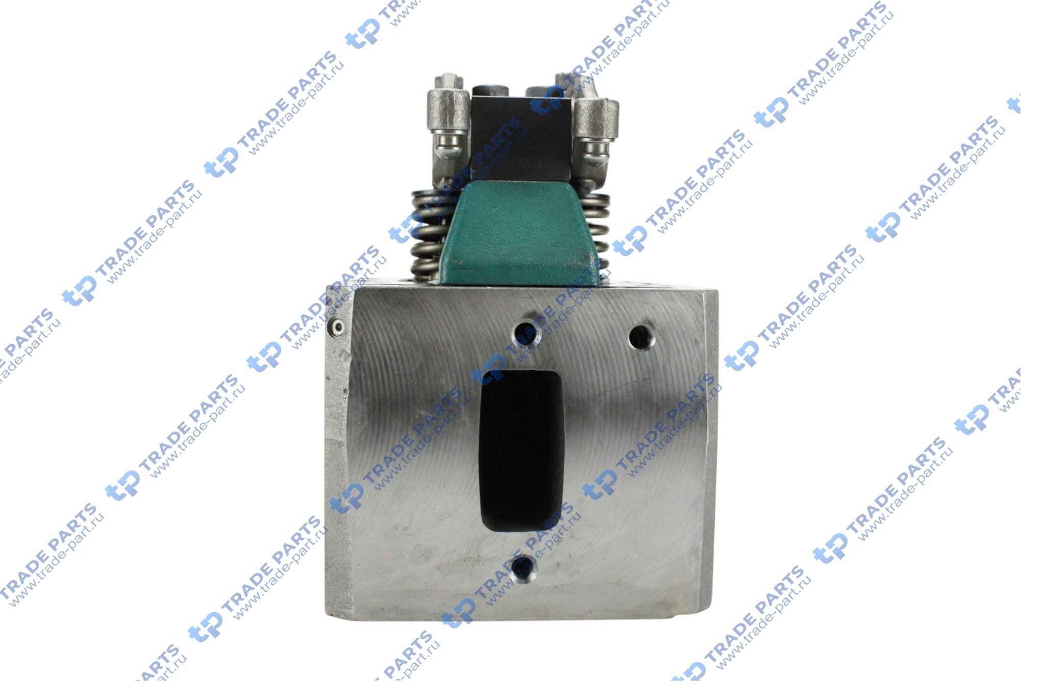 Реальная фотография головка блока цилиндра в сборе с клапанами wp12  612630040001 huatai