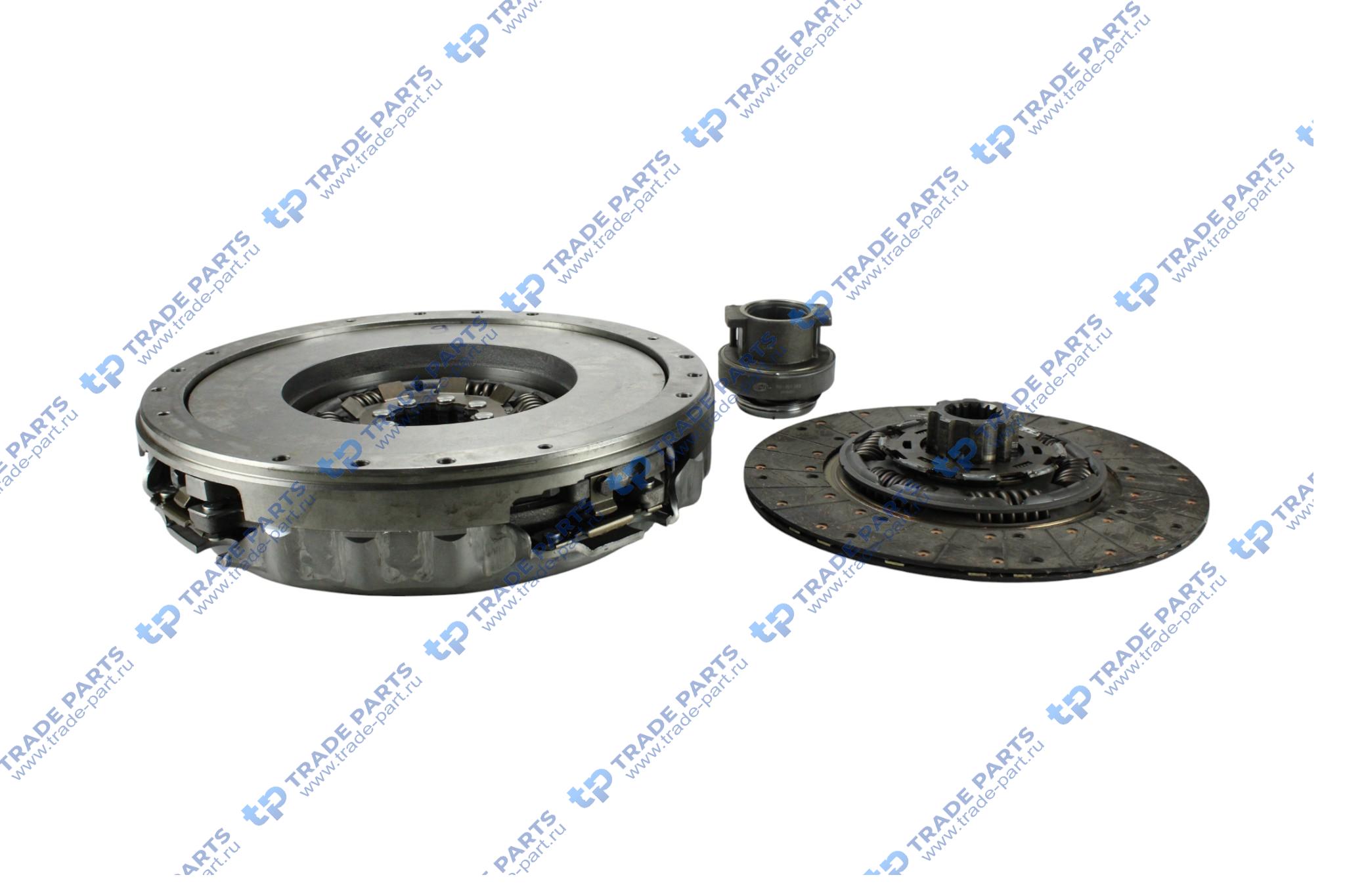 Реальная фотография комплект сцепления om471 g230-16 manuel double clutch mercedes arocs (euro 6) 3342,4142,4145