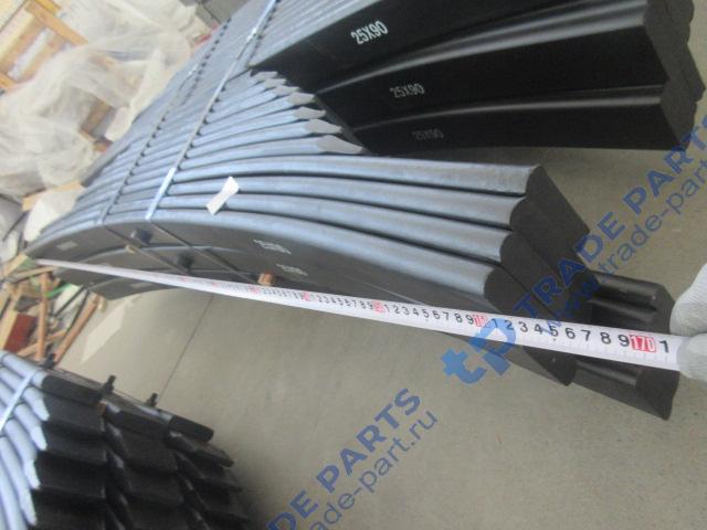 Реальная фотография рессора задняя f3000 12 листов 25x90