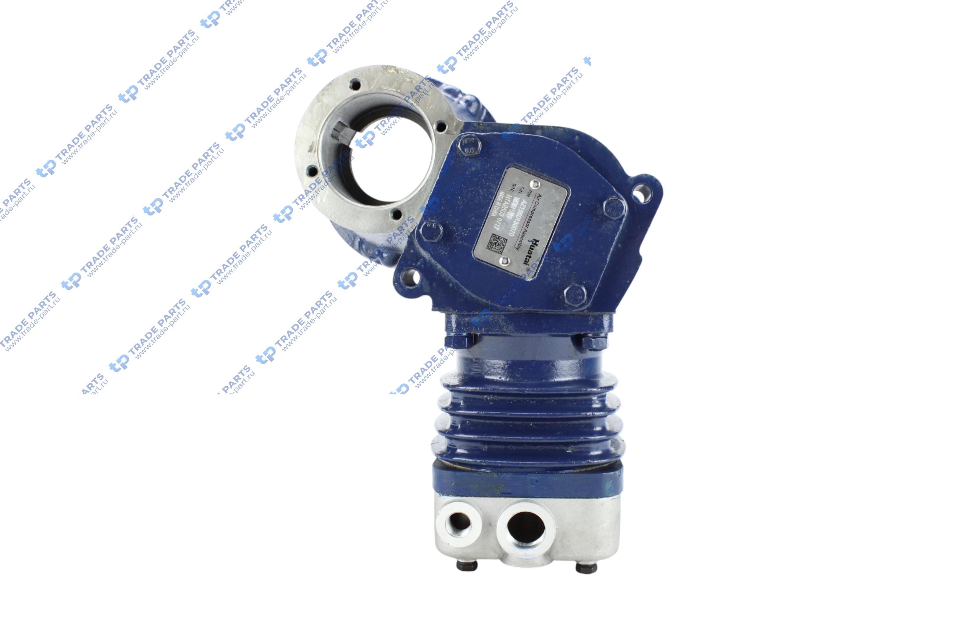 Реальная фотография компрессор воздушный 1-цилиндровый howo wd615 huatai