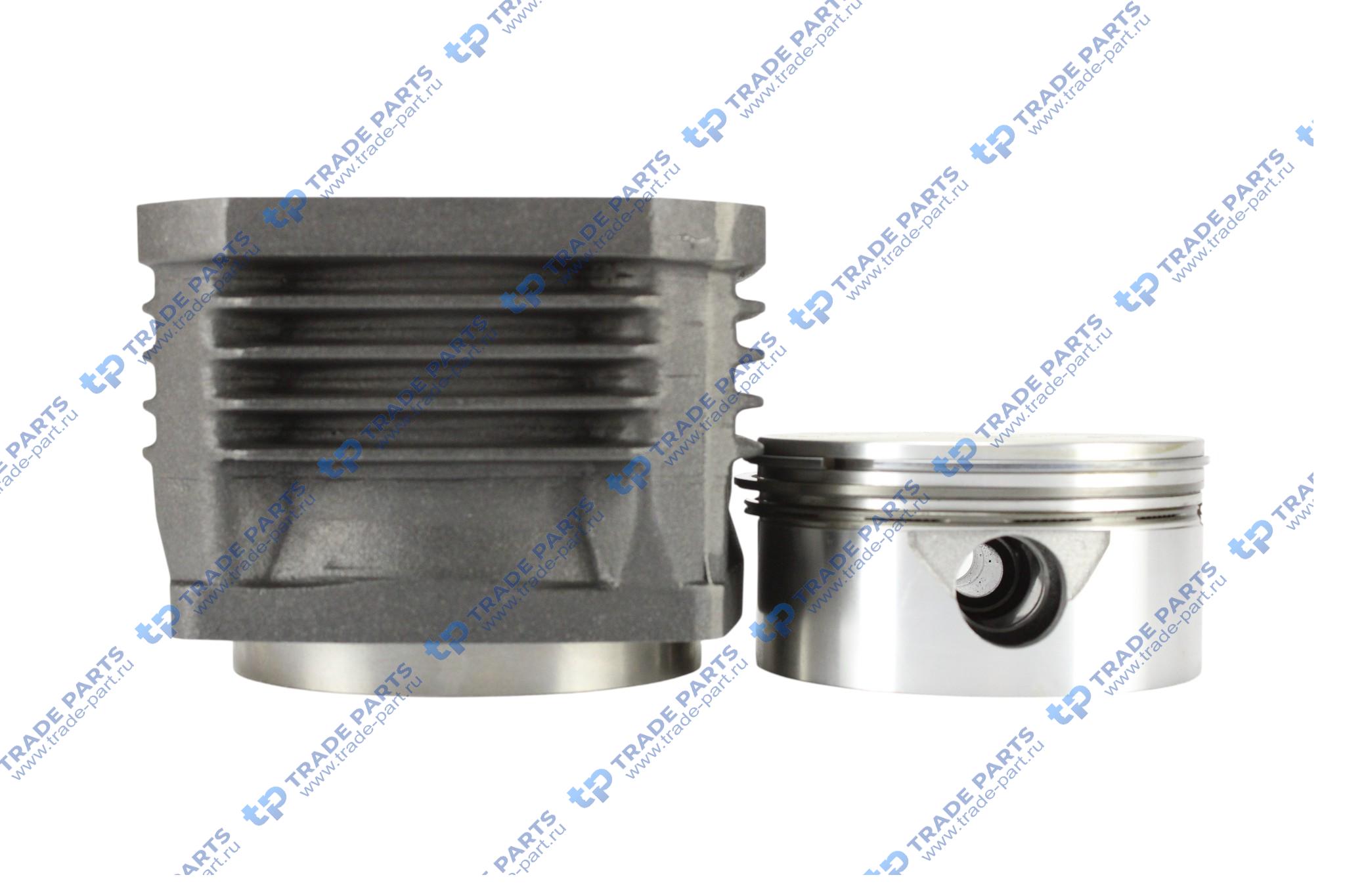 Реальная фотография ремкомплект компрессора гильза+поршень+палец+кольца\mb om501 вод.охл.