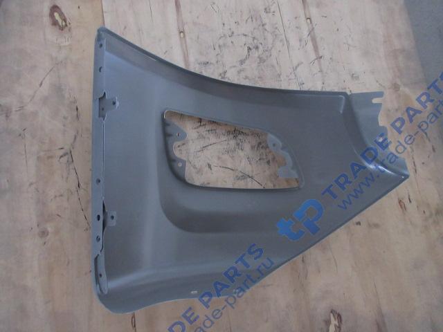 Реальная фотография бампер передний левый chenglong h7