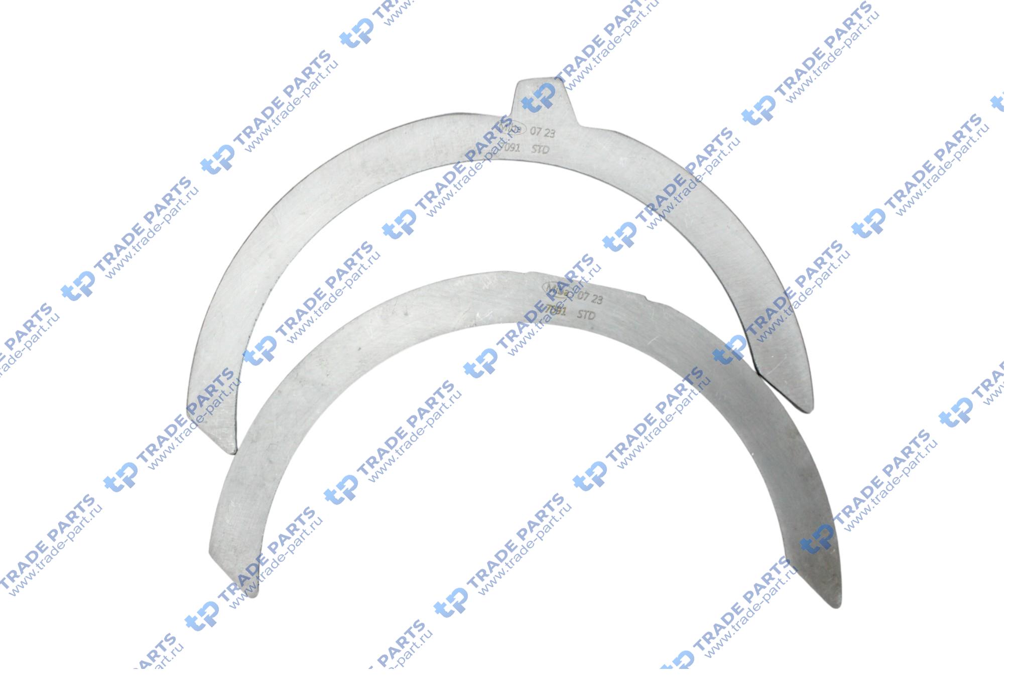 Полукольца упорные к-т 2 шт. STD !1xMAN TGA 2866/67 Euro3 99->