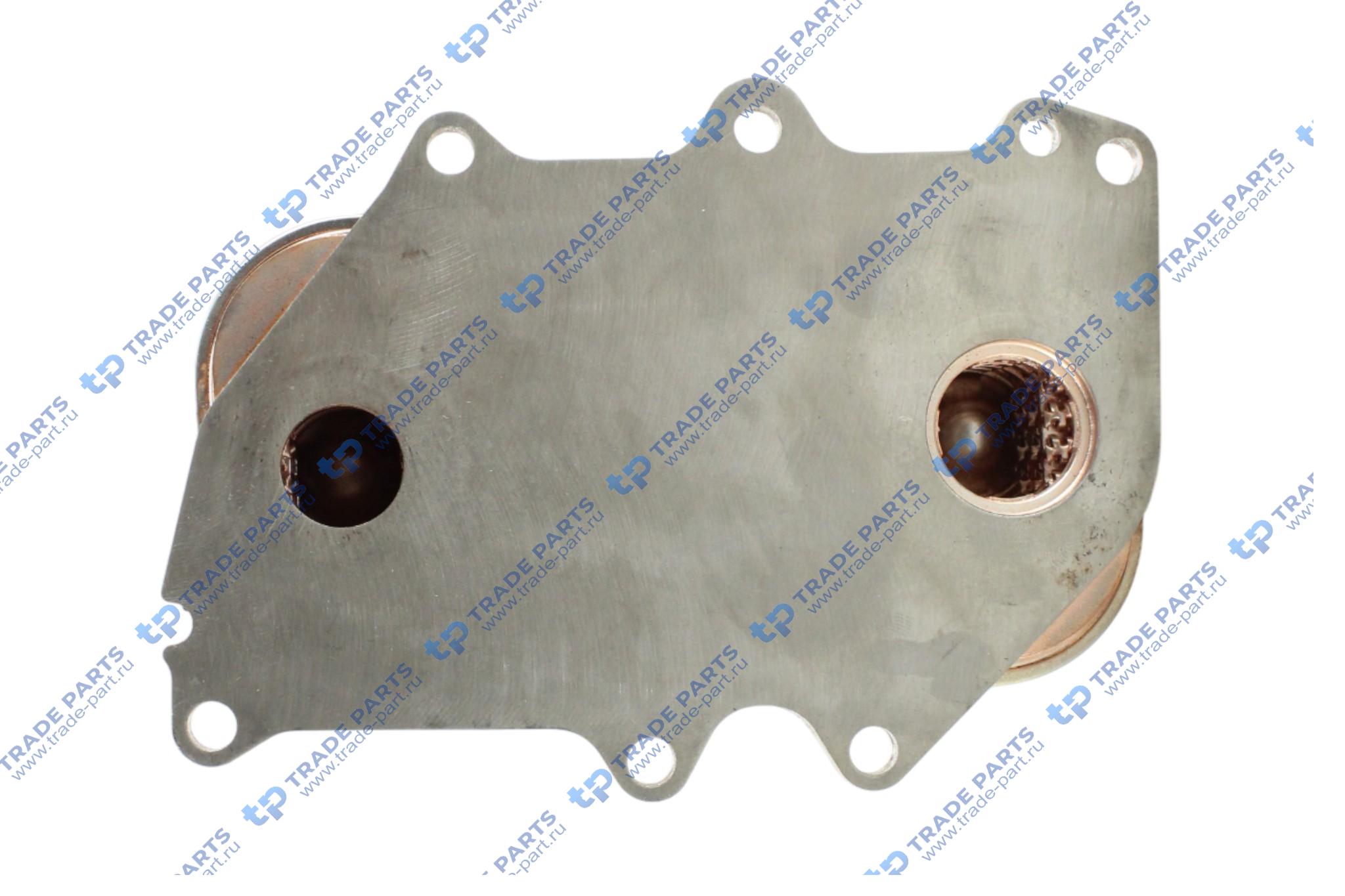 Реальная фотография радиатор масляный man d0834 (4 ребра)