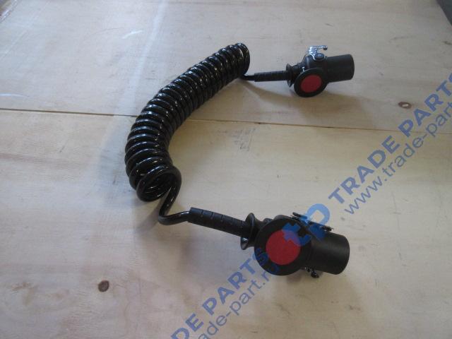 Реальная фотография кабель электрический тягач-прицеп 15-pin sitrak 24v