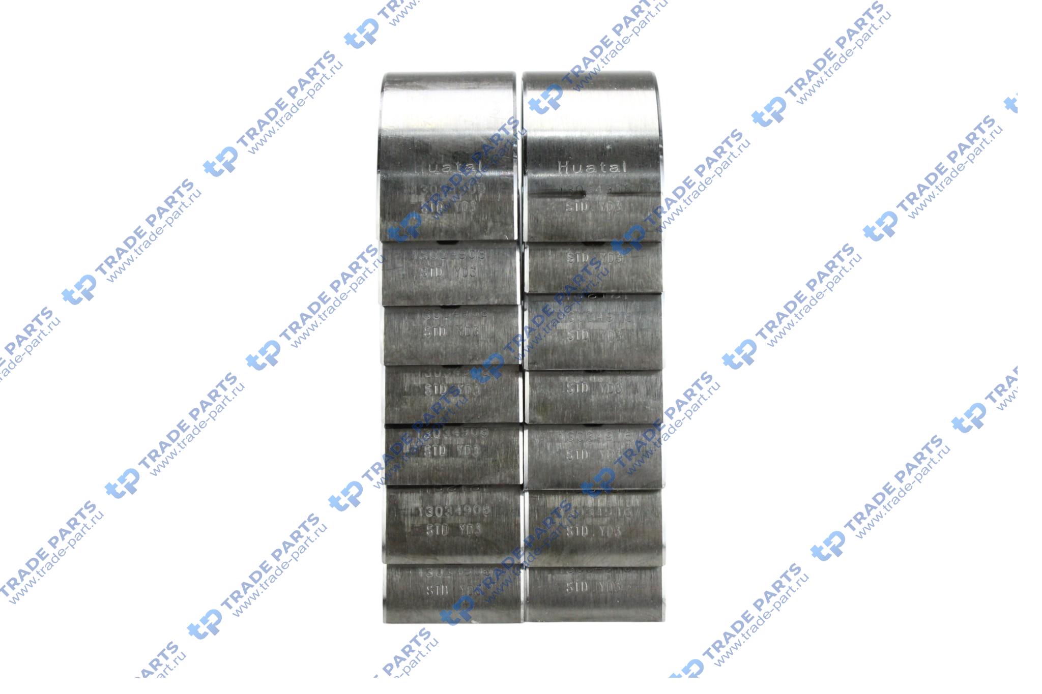 Реальная фотография вкладыши коренные wp6 (std) комплект 14 шт  13034908/4916（1002004109） huatai