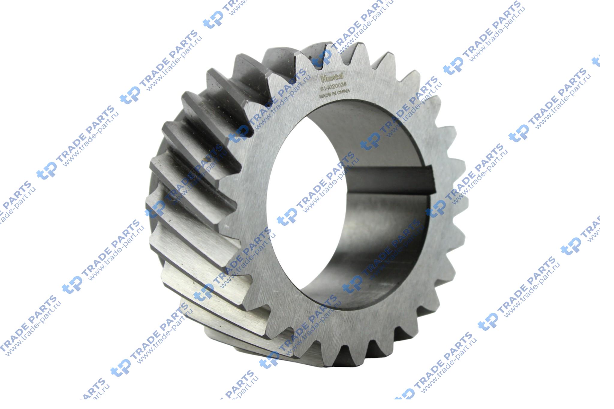 Реальная фотография шестерня коленвала wd615  614020038 huatai