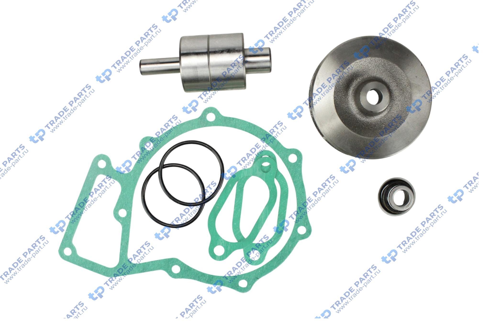 Реальная фотография ремкомплект водяного насоса (вал+крыльчатка+прокладки2+кольца упл2) mb om 501/502 la