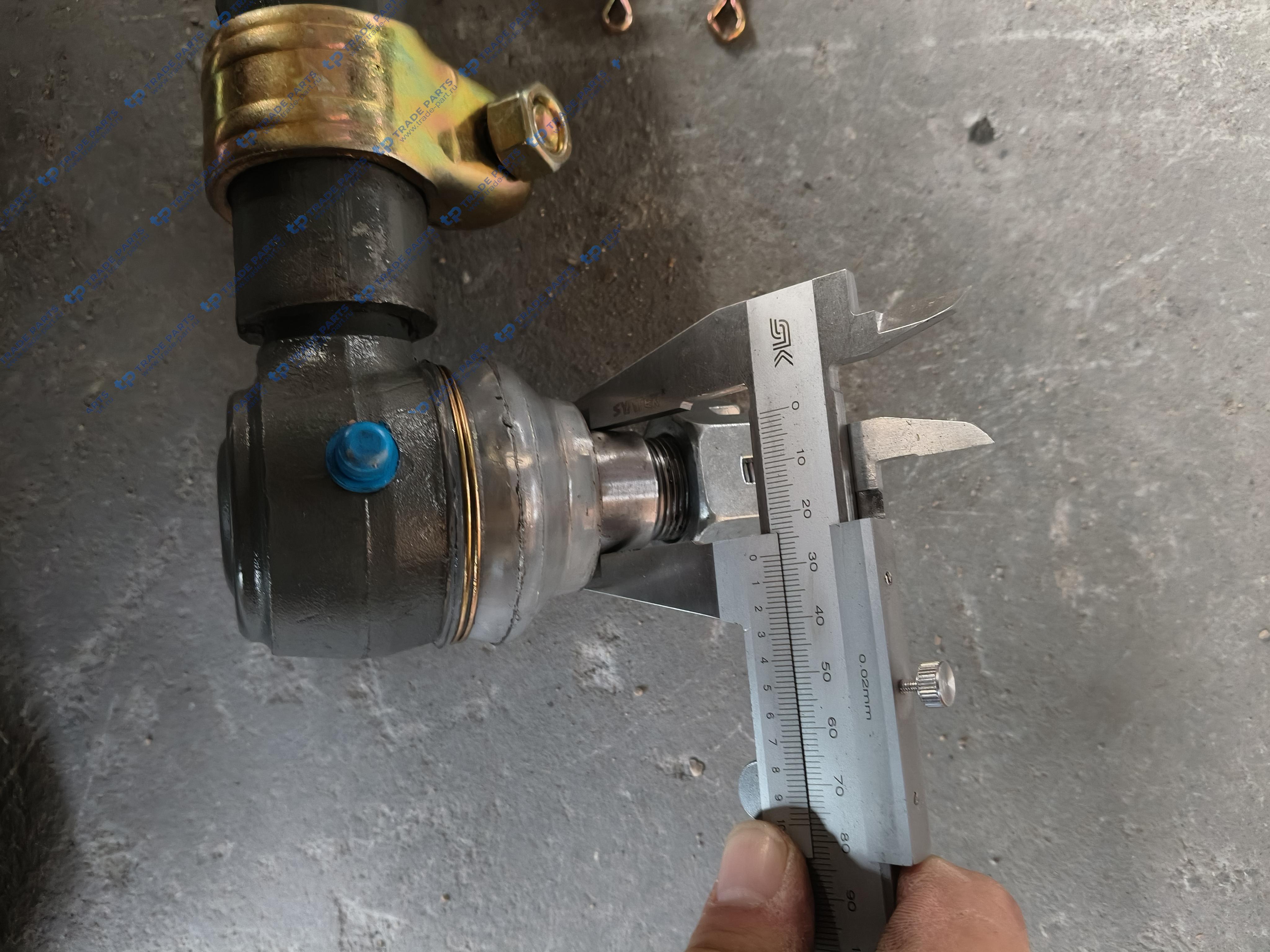 Реальная фотография тяга рулевая продольная первого переднего моста для sitrak и howo [tx 8x4]