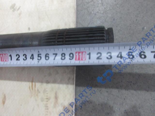 Реальная фотография полуось под блокировку двух шлицевая z-40 l-1135 мм shacman x3000,f3000